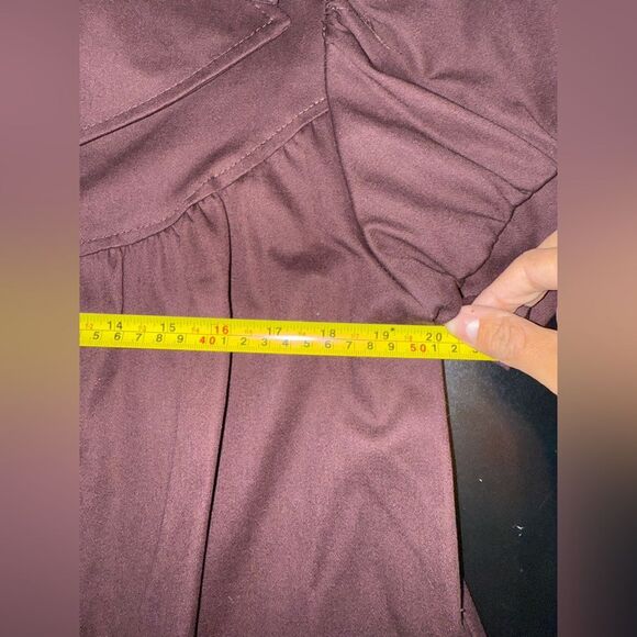 Vintage Y2K Discontinued 579 Brown single Button Cropped Jacket Size Medium EUC - Picture 6 of 7